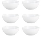 Set 6 boles opal luminarc diwali 18cm - blanco