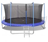 Set de cama elástica de 5 piezas 3,96 m 3.96 m / multicolor