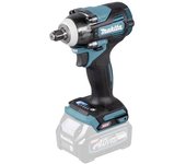 Makita tw004gz - llave impacto motor brushless 40vmax xgt 350nm 1/2 sin batería ni cargador