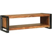 Vidaxl mesa de café 120x50x38 cm de madera maciza de acacia