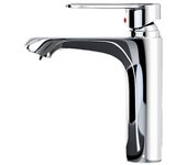 Grohe bauedge | grifo de baño con pila monomando para lavabo, tamaño s | con cartucho cerámico | cromado | 23330000