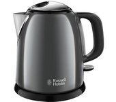 Hervidor eléctrico russell hobbs 24993-70 1 l acero inoxidable negro gris