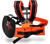 Suspensores para cortacésped, tirantes dobles para cortacésped, tirantes dobles ajustables para cortacésped