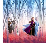 Foto de pared frozen friends forever 368x254 cm azul