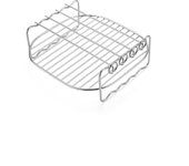 Accesorios para freidora eléctrica de parrilla de acero inoxidable de doble capa 6 inch