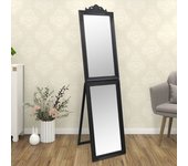 Maison exclusive - espejo de pie negro 40x160 cm
