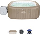 Spa gonflable lay-z-spa palma carré hydrojet pro 5/7 places - bestway