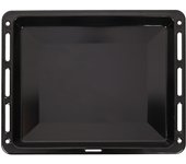 Icqn teglia da forno 460 x 370 x 30 mm (l x l x p) profonda | padella smaltata per forno e fornelli | adatto per bosch neff constructa | resistente ai