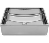 Lavabo lavabo sobre encimera fregadero para montar baño interior ducha wc cabina hogar 41 x 30 cm cerámic 02_0002600