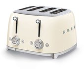 Tostadora 4x4 smeg crema tsf03creu