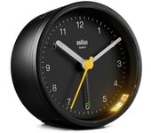 Reloj-despertador analógico braun bc-12-b negro