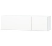 Mueble de tv aparador de tv diseño de tv práctico aglomerado 120 cm blanco brillante 2502058