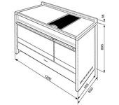 Cocina smeg a381