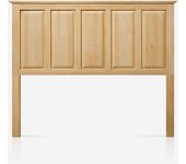 Cabecero de cama de madera cigüela | cama de 105 | pino | barnizado natural | pejecar