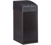 Cubo de basura automático de diseño de cocina con sensor y tapa interior cubo 7 litros negro 13_0002322_2