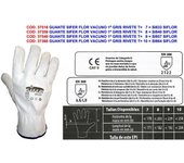Guante sifer flor vacuno 1ª gris rivete t 10 si864 babieca