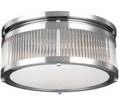 Elstead paulson 4 ljus badrum infälld taklampa krom ip44, g9
