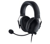 Auriculares con diadema y cable para juegos razer blackshark v2 x con usb tipo c, color negro