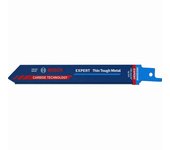 Hoja de sierra de sable con plaquita de metal duro expert s922ehm 150 mm bosch para acero inoxidable - 3 piezas - 2608900361