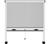Mosquiteras enrollables sin taladrar color blanco 55x92 - cortinadecor