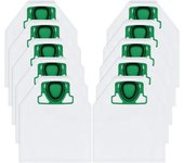 10 bolsas vorwerk kobold vk200 - compatibles fp200/vk200 - alta filtración