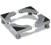 Soporte para lavadora 40-66cm 4 patas estables 4 ruedas giratorias máx. 350 kg soporte para lavadora