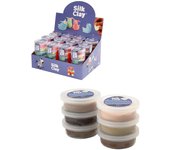 Plastilina 18 colores silk clay