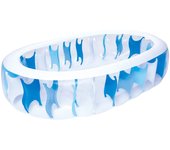 Piscina hinchable autoportante infantil bestway 229x152x51 cm diseño elíptica edad mayor de 3 años