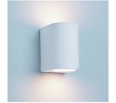 Searchlight gypsum 1 light up & down vgglampa mlbar vit gips, g9