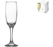 Copas de cristal transparente imperial para flauta cl21
