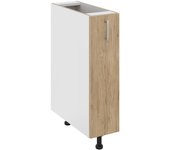 Mueble jolly haaus karo, madera natural/blanco, 20 x 50 x 80 cm
