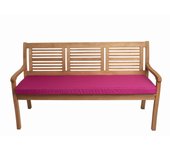 Cojín para banco de jardín 150x50x7cm asiento, cojín para banco de jardín rosa, cojín para columpio de jardín, cojín de asiento plano