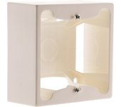 Marco de superficie 80x 80x40mm distancia 60mm - blanco - zenitech