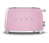 Tostadora 2x2 smeg rosa tsf01pkeu