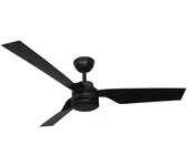 Ventilador de techo led 65w rf controller con mando a distancia color negro 132cm 3 aspas