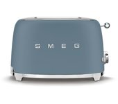 Tostadora 2x2 smeg azul tormenta tsf01sbmeu
