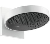 Hansgrohe rainfinity douche de tête powderrain 250 1jet avec bras de douche 10 30° réglable verticalement ø25cm blanc mat
