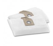 Paquete de 10 bolsas filtrantes karcher - triple espesor - papel vellón - 6.904-315.0
