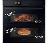 Horno samsung nv7b6795jak/u1 negro pirolítico vapor