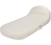 Flamingueo tumbona doble hinchable flotador piscina pvc blanco