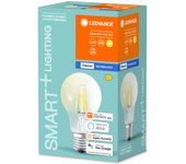 Ledvance lámpara led con tecnologia bluetooth - e27 - blanco cálido - 2700 k - 6 w - reemplaza las lámparas incandescentes 60w - smart+ filament