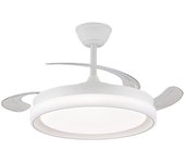 Ventilador led aspas retráctiles brisa evo 72w 7920lm cct dim