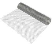 Malla de alambre de acero galvanizado 100 cm x 25 m gris 1 rollo 03_0007157