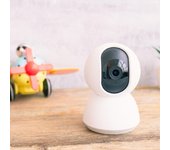 Cámara de vigilancia inalámbrica de 360° 1080p para interiores - silamp
