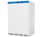 Romux® armario refrigerado bajo de 1 puerta de 60 cm refrigeración estática blanco | armario frigorífico capacidad 129 l - 3 estantes y 100 w