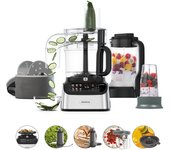 Kenwood fdm73.850ss robot de cocina 1000 w 3 l gris balanza integrada
