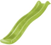 Axi sky175 tobogán verde limon con conexion de agua - 175 cm | elemento adicional para torre de juegos infantiles | tobogán de agua / tobogán