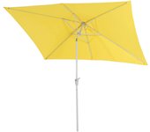 Sombrilla de jardín 2x3m rectangular basculante poliéster/aluminio 4,5kg amarillo 04_0003893