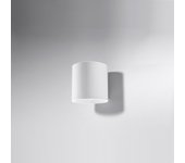 Sollux orbis - 1 lámpara de pared light up down blanca, g9
