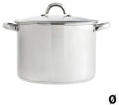 Olla con tapa de cristal quid acero inoxidable 26 cm